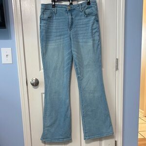 Kut from the Kloth Ana High-Rise Fab Ab Flare Jeans